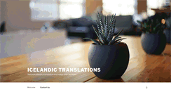 Desktop Screenshot of icelandictranslations.com